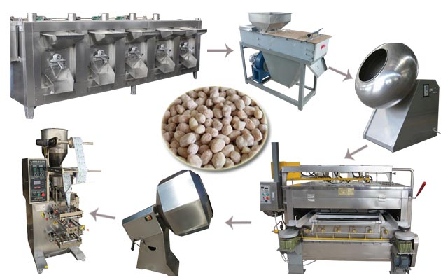 Flour Coated Peanut Production Line