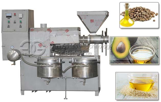 Screw Avocado Oil Press Machine|Oil Extraction Machine