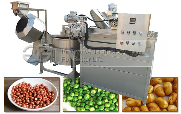 Automatic Peanut Deep Fryer Machine