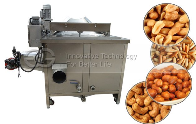 Commercial Gas Puffed Food Snack Fryer Machine