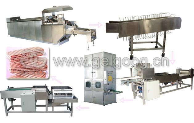 Electric Heating Wafer Biscuit Production Line