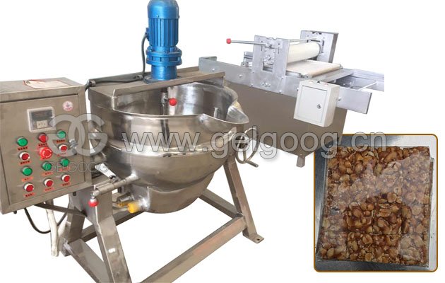 Kadalai Mittai Making Machine|Peanut Chikki Manufacturing Process