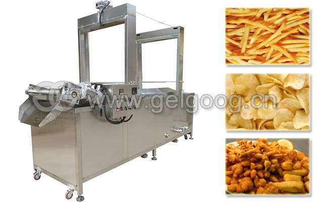 Potato Chips Frying Machine