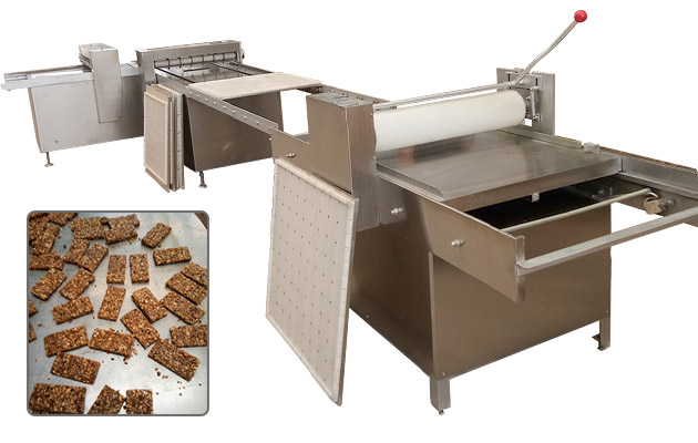 Peanut Brittle Kaju Katli Cutting Machine Barfi Making Machine