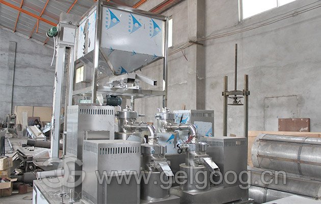 Industrial Peanut Butter Processing Line