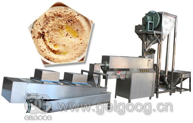 Automatic Sesame Paste Tahini Production Line 1000 kg/h