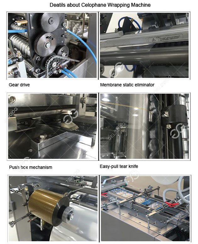 Details about Cellophane Wrapping Machine