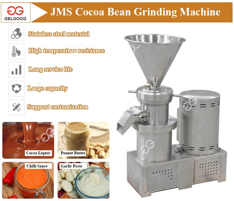 Cocoa Bean Grinder Machine