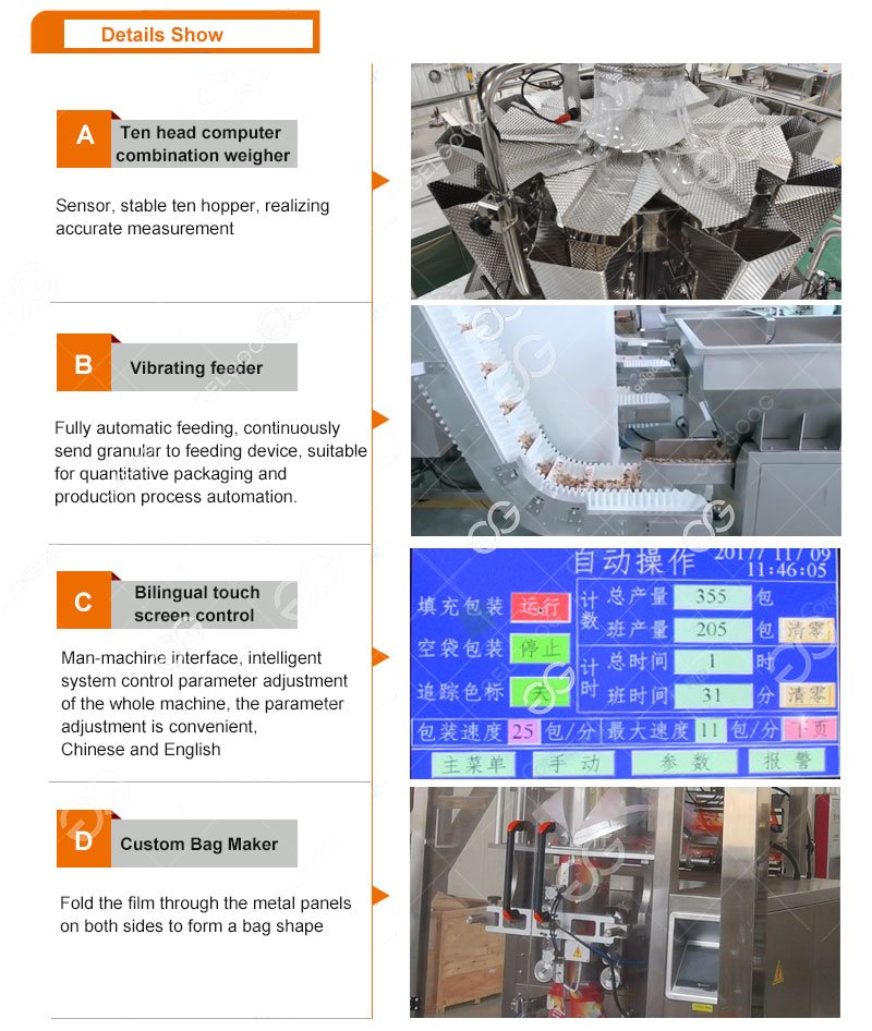 Garlic Packing Machine Details