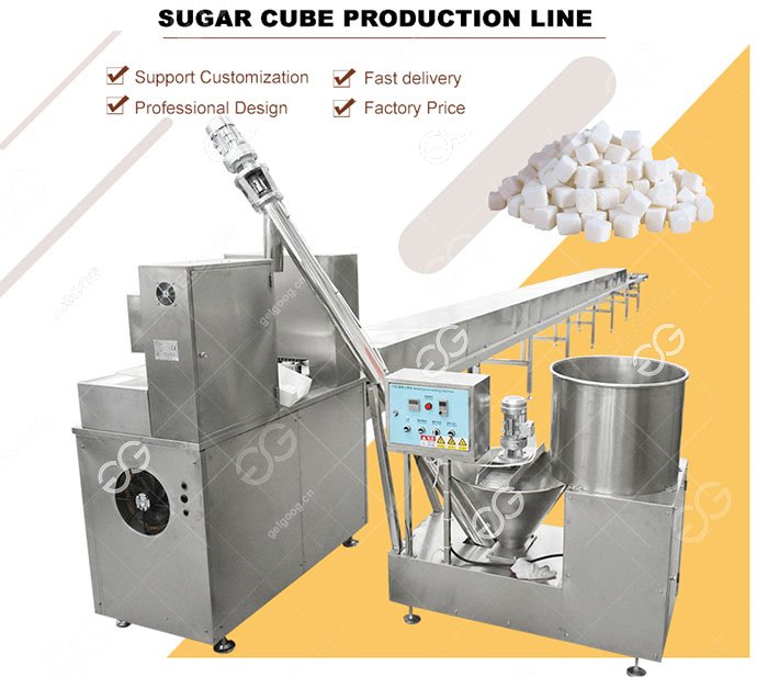 Automatic Sugar Cube Making Machine
