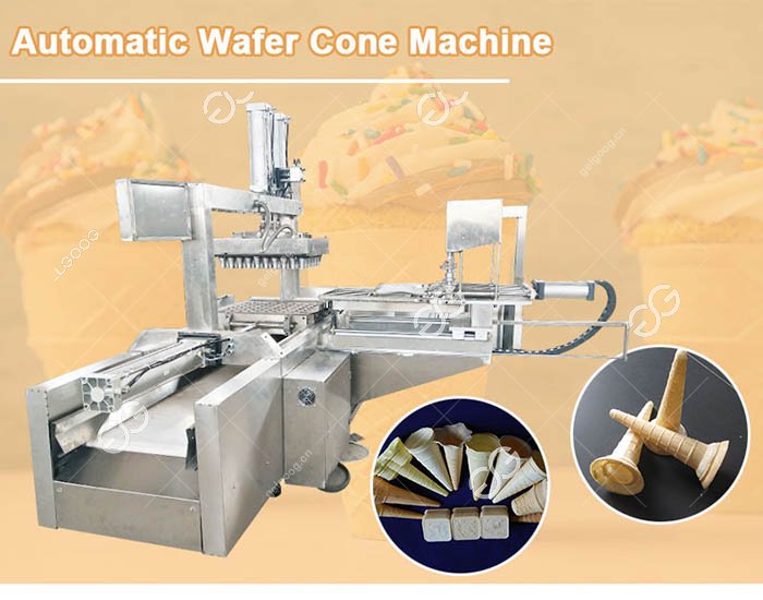 Automatic Ice Cream Cone Making Machine