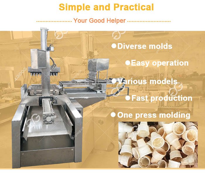 Ice Cream Wafer Cone Production Line