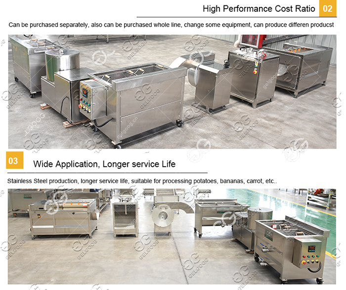 Semi Automatic Potato Chips Machine