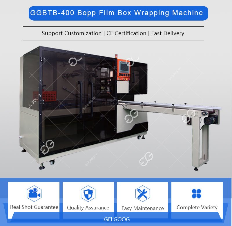 ggbtb-400 Cellophane Wrapping Machine