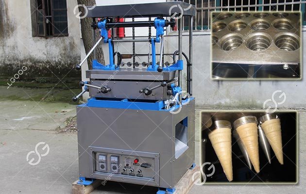 12 Head Wafer Cone Making Machine