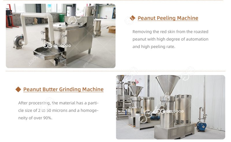 Processing Machinery for Peanut Butter