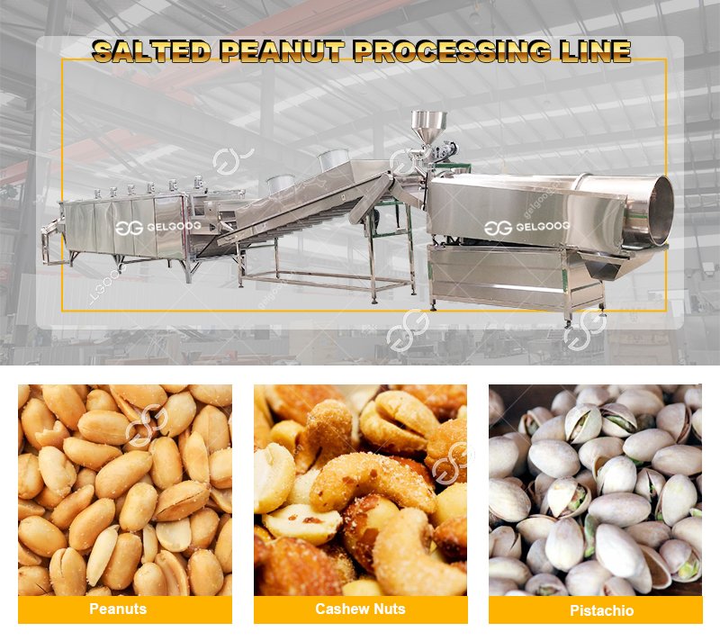 Salted Peanut Making Machine