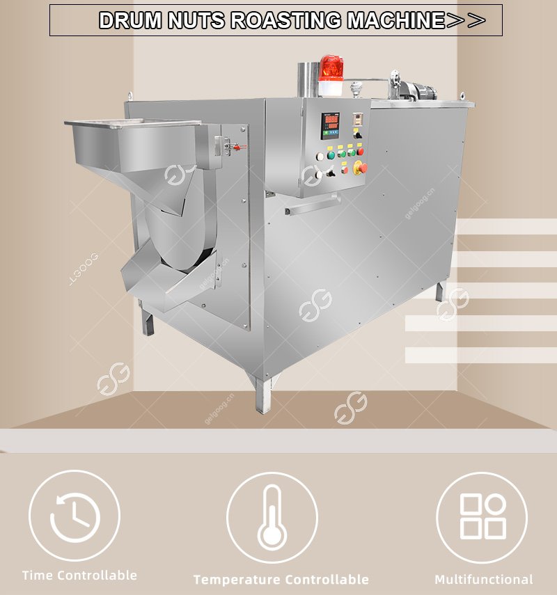 Gas Heating Peanut Roasting Machine