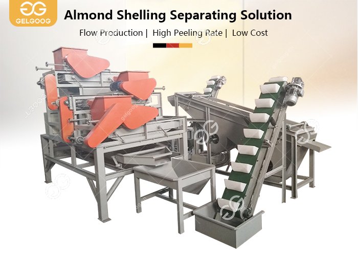 Almond Shell Breaker Machine