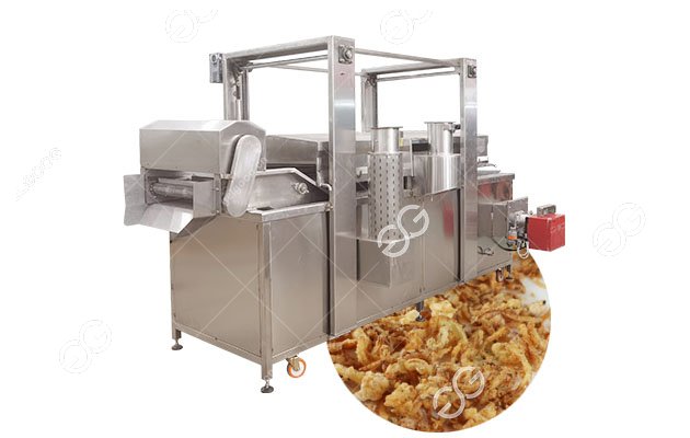 China Made 300kg/h Fried Onion Frying Processing Machines