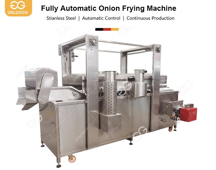 300 kg/h Fried Onion Frying Machines