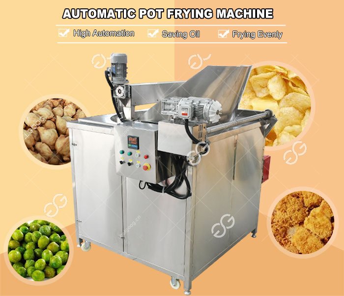 Autoamtic Pot Chips Frying Machine