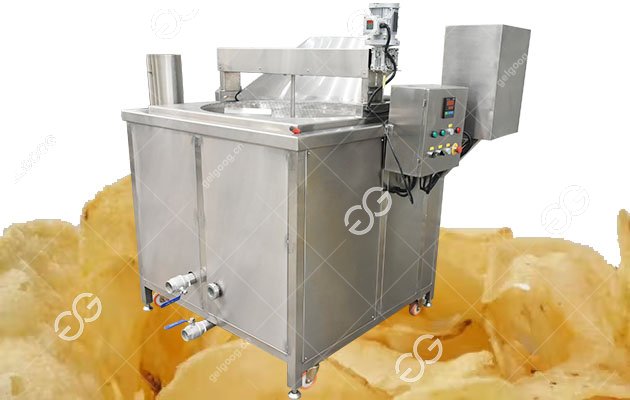 Automatic Pot Batch Potato Chips Frying Machine