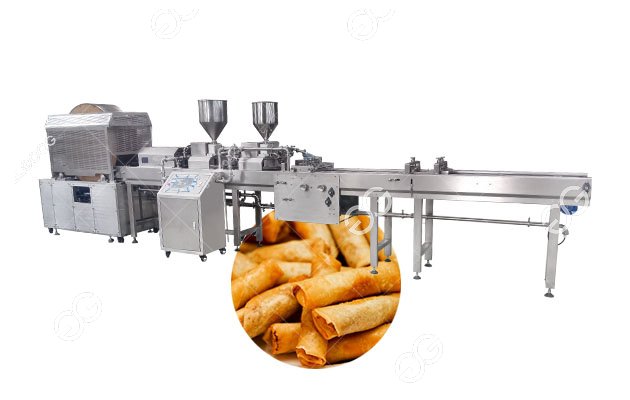 3000pcs/h Automatic Spring Roll Production Line