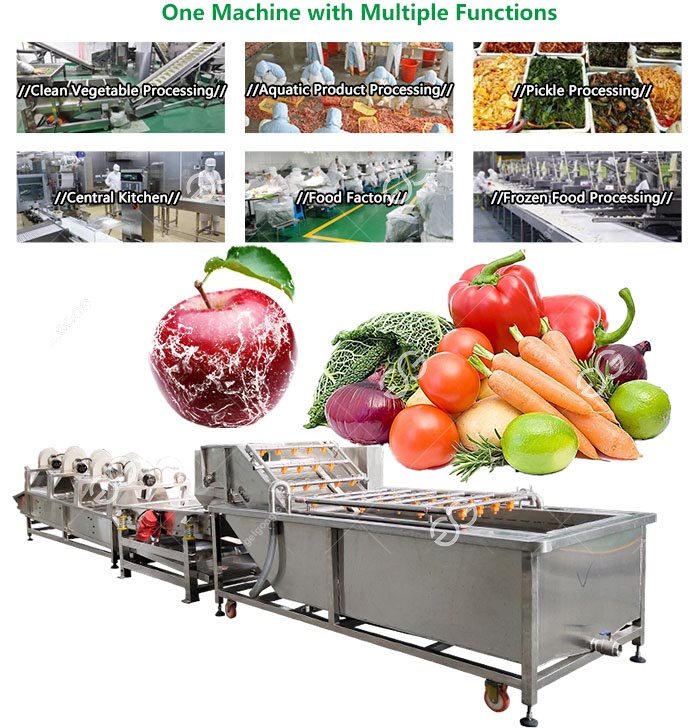 6m Vegetable Washing Machine for Sale