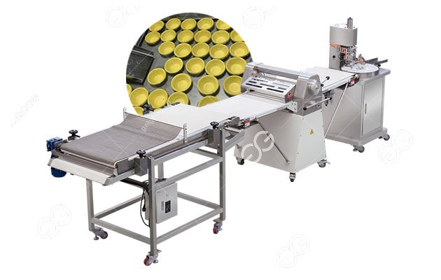 Automatic Egg Tartlet Shell Making Machien