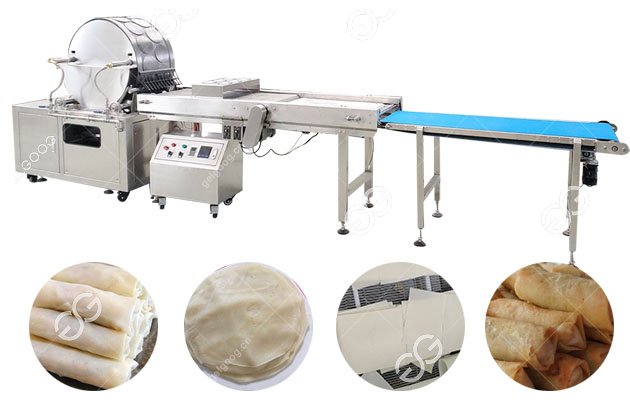 Gelgoog Lumpia Wrapper Making Machine